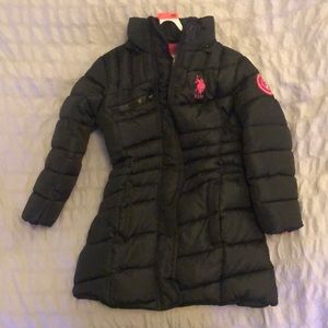 Polo little girl jacket